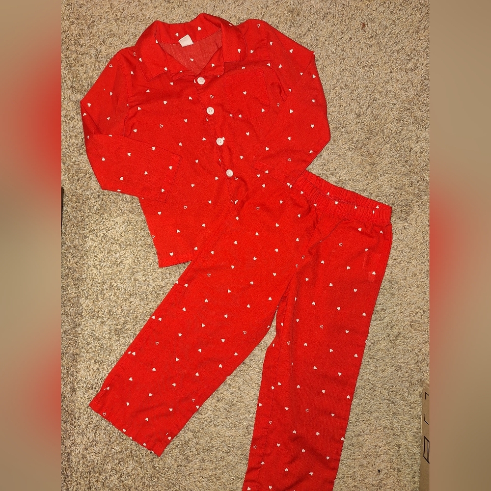(4T) Old Navy Heart PJs